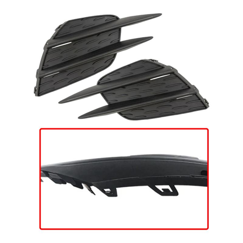Pair Car Front Bumper Fog Light Grille Cover for Mercedes Benz A Class W177 1778858400 1778858300