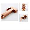 Gold Handheld  Durable Bidet Sprayer Toilet Adjustable Water Pressure Control Bidet Hose Brass Bidet Faucet