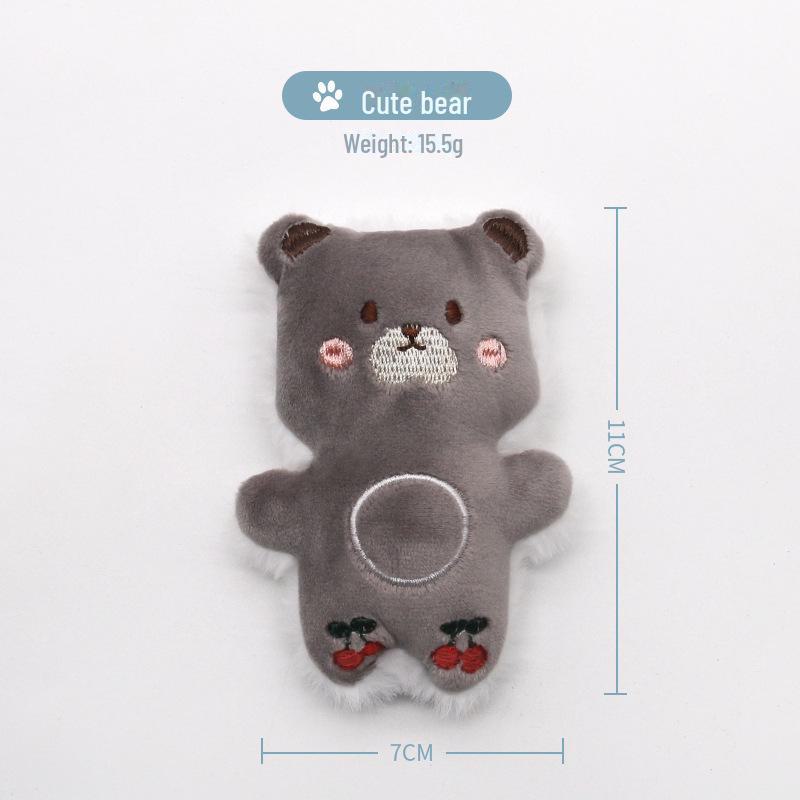 Мягкая игрушка для кошек с кошачьей мятой: Самоуверенный, устойчивый к укусам и царапинам.