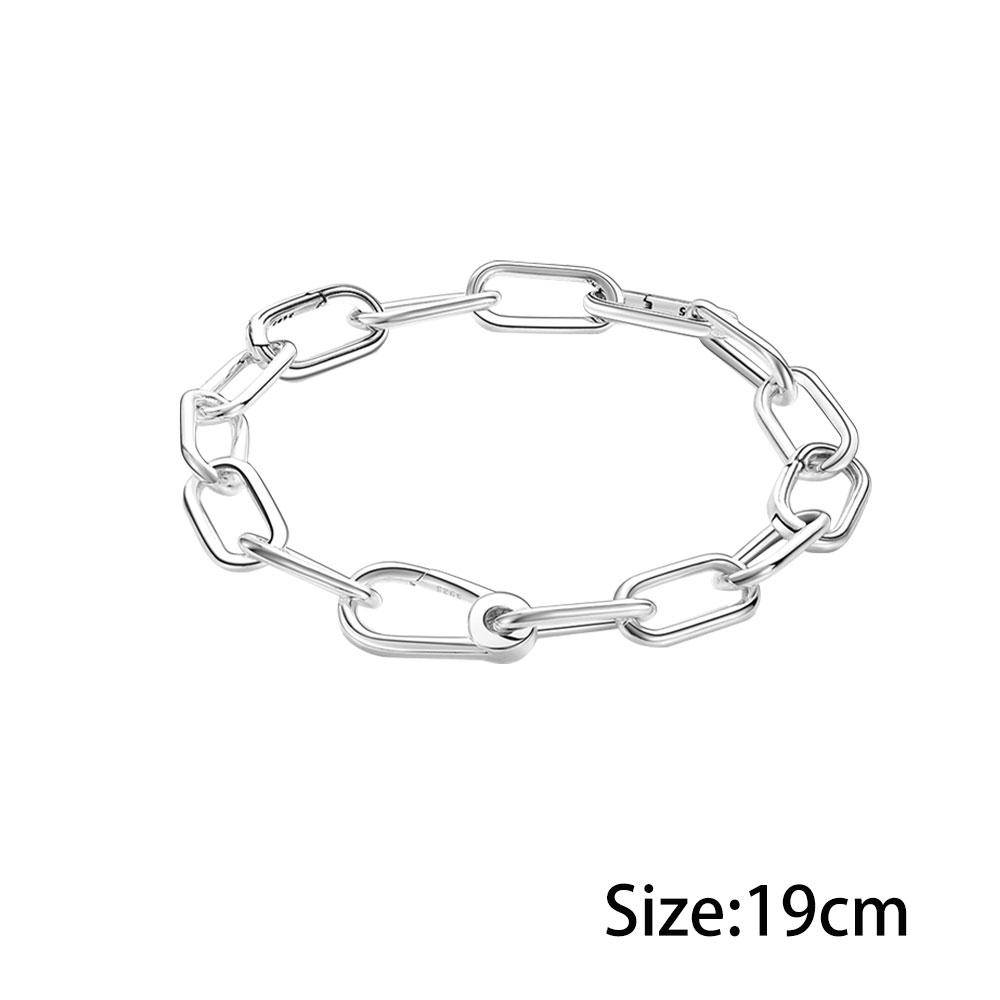 Настоящее серебро S925, браслет Fit Me, оригинальные жемчужные браслеты Me для женщин, ювелирные изделия, подарок любви