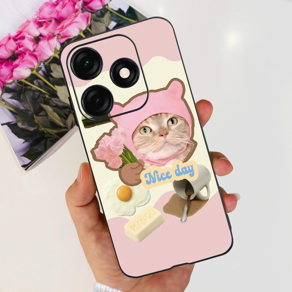 Чехол для Tecno Spark 20C BG7n BG7 Стильный окрашенный чехол Мягкий ТПУ Матовый чехол для телефона Для Tecno Spark 20 Pro Plus Spark20 20C Бампер