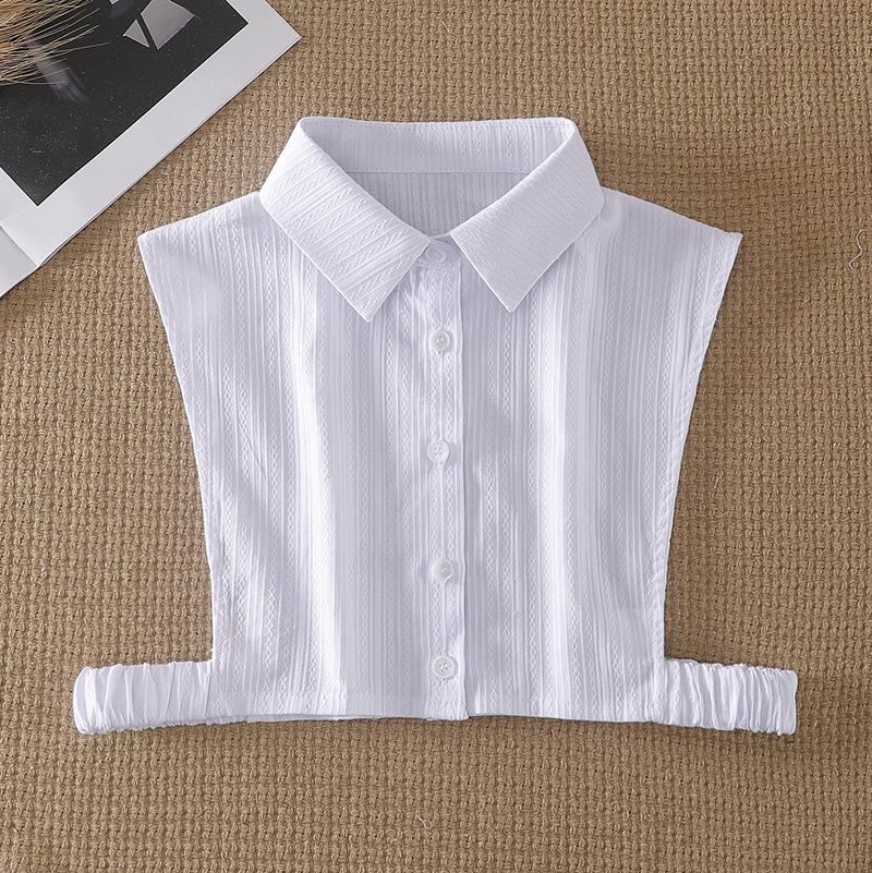 Fashion False Collars Woman Decoration White Fake Collar Women Detachable Collars Lapel Blouse Half Shirt Women Clothes Accesso