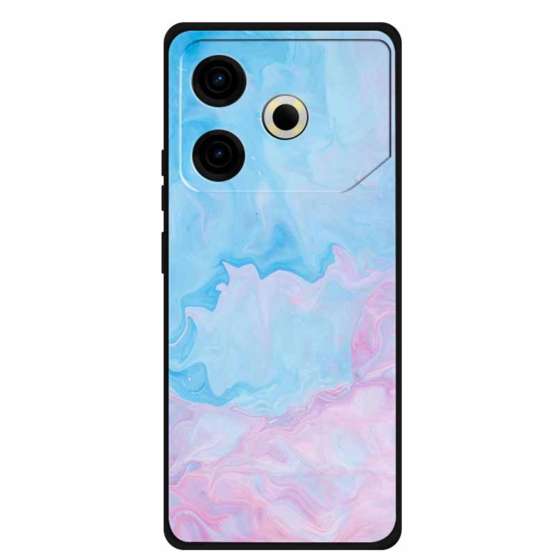 Чехол для телефона Tecno Pova6 Neo, задняя крышка из ТПУ для Pova 6 Neo, цвет мрамора, мягкий чехол, защитный Funda, роскошный силиконовый корпус