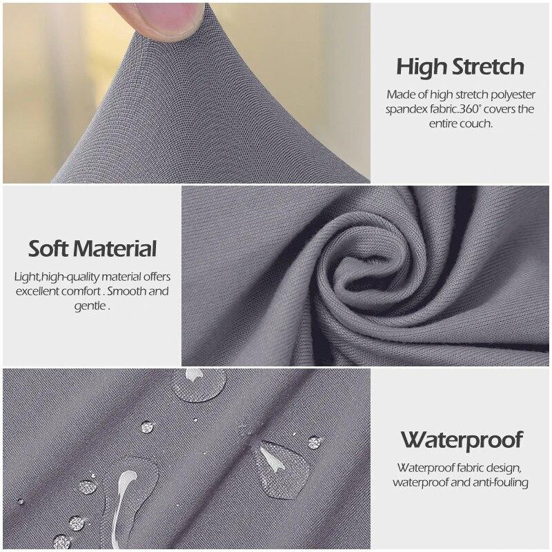 Водонепроницаемые чехлы для диванов с откидной спинкой для гостиной, эластичный чехол с откидной спинкой, чехол для ленивого кресла Relax для 1/2/3/4 мест, домашний отель