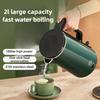 Электрический чайник 220 В 2000 мл, бытовой автоматический котел для кипячения воды, поддержание постоянной температуры и внутренняя часть из нержавеющей стали