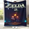 Ретро Z-Zelda Мультяшный Линк Игры Фланелевое Одеяло, Ультра Мягкий Теплый Плюшевый Плед для Дома Спальни Кровати Дивана Походного Пикника Ребенка