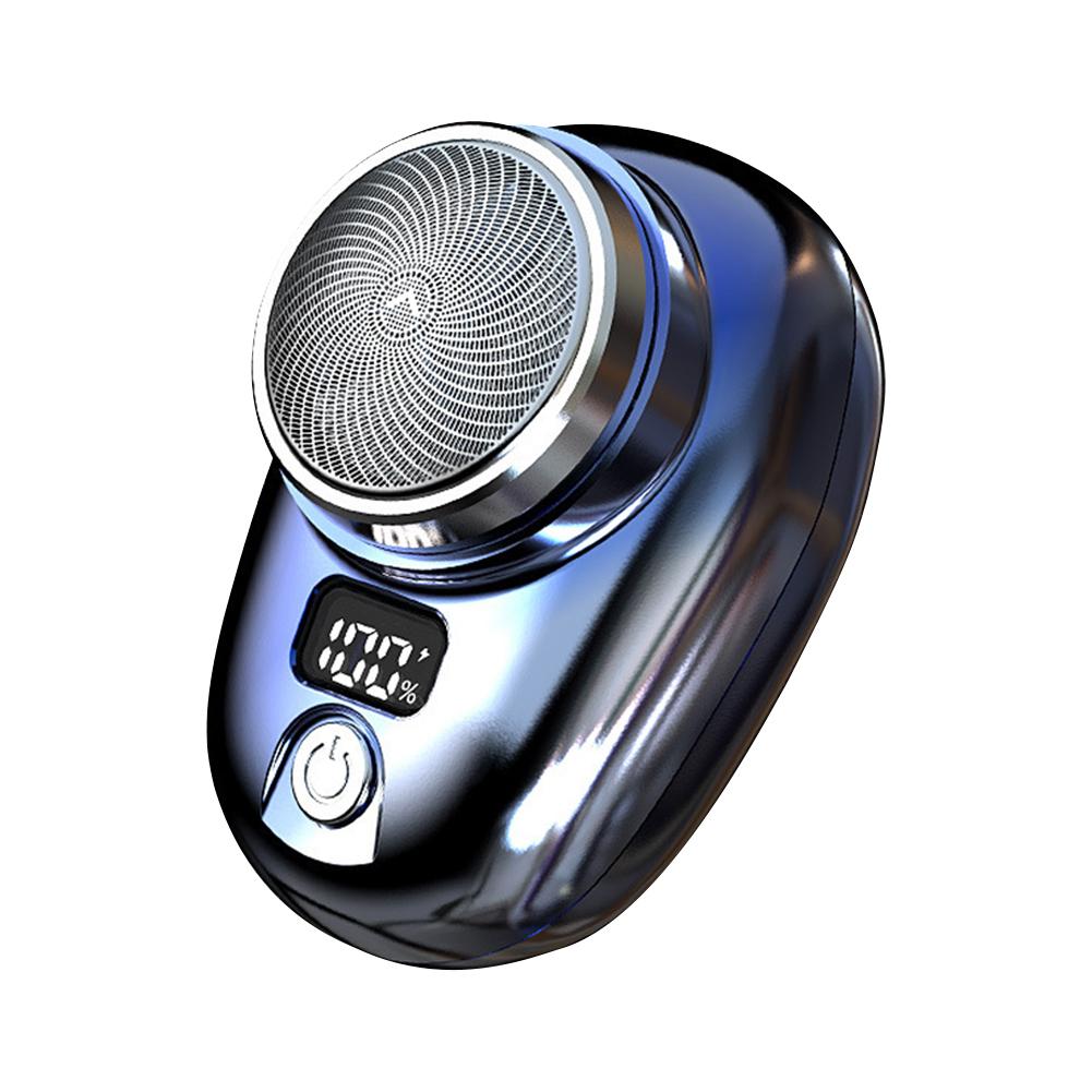 USB-перезаряжаемый триммер для бороды, беспроводная дорожная карманная бритва, электрическая бритва, электрическая мини-бритва для путешествий для мужчин, чистое бритье лица