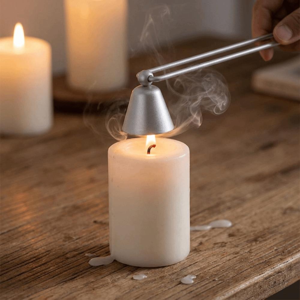 Bell Shaped Candle Snuffer Vintage Flame Stoppers Decorative Candle Flame Stopper Living Room