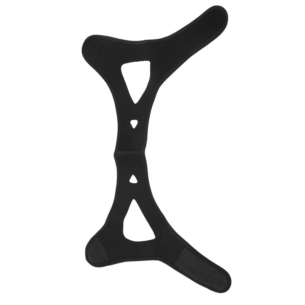 Anti Snore Belt Triangular Chin Strap Snoring Protection Jaw Bandage with Breathable Hole