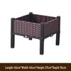 Rectangular Balcony Greenhouse Seedling Box for Indoor/Outdoor Vegetable Planting