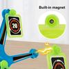 Electric Suspension Ball Shot Target Toy Glow-in-the-dark Kids Long Range Shoot Practice Game Toddlers Boys Girls Educational Shooter Toy