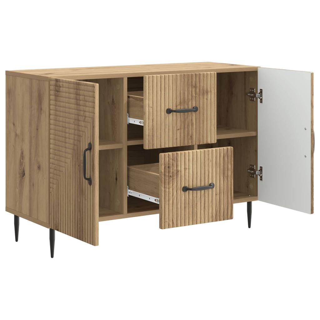 Sideboard Artisan Oak 89 x 34.5 x 60 cm Particle Board