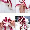 Flower Pulling Wedding Room Staircase Handrail Ball Flower Men's Team Decoration Wedding Decoration Ribbon Decoration, Flower Pulling