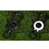 Premium Retractable Reel 60cm Reinforced for and Outdoor Activities [jimii Product] Keychain, Carabiner-style Keychain, Wire, Small, Multifunctional,