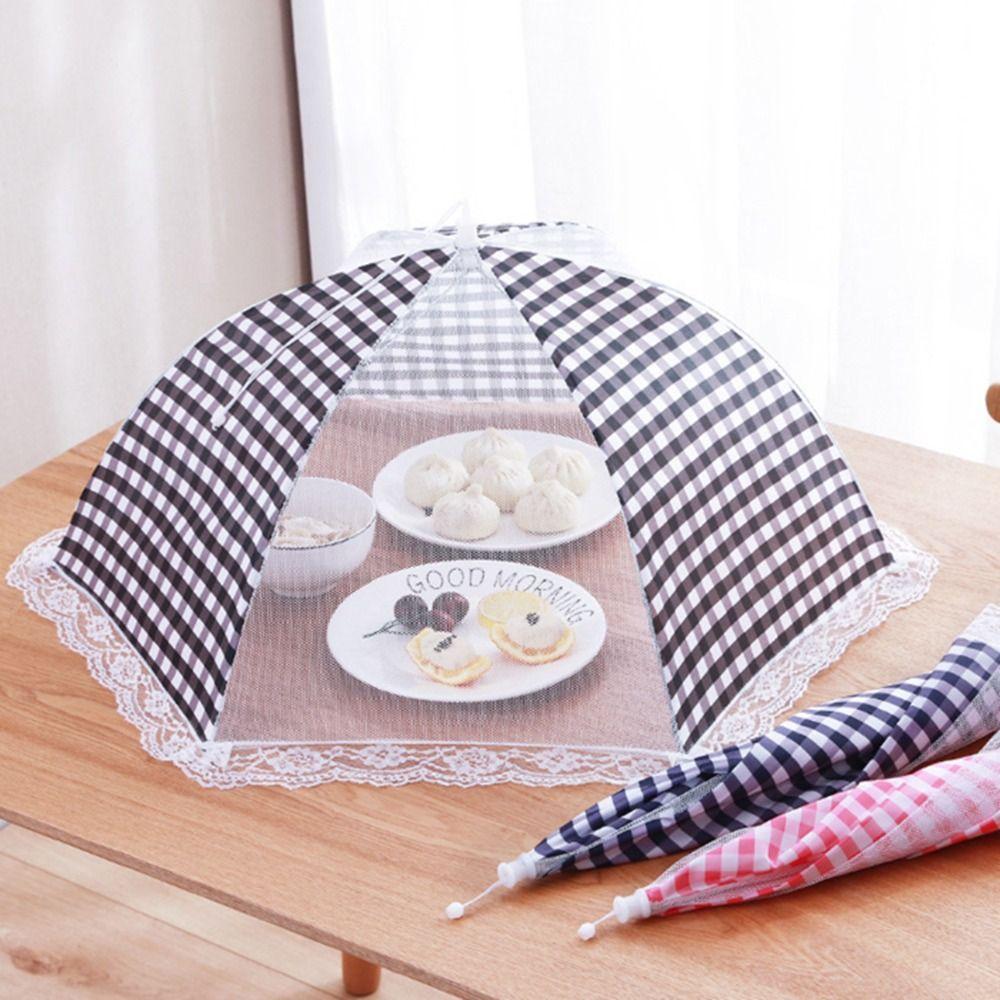 Складной большой кружевной дышащий противомушиный кухонный аксессуар крышка для пикника крышка для еды защитный чехол