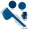 Lightweight Solid Color Headscarf Hat Breathable Stretch Hijab Long Tail Pre-Tied Inner Hat Daily