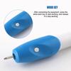 Mini Electric Engraving Pen Blue DIY Miniature Carving Machines for Plastic Wood Metal Glass Stone Engraving Tool