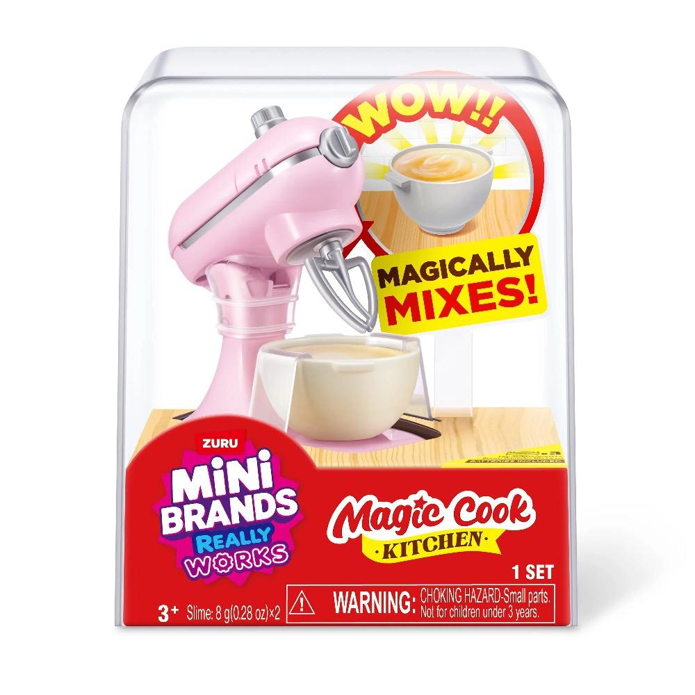 ZURU Mini Brands Магическая Кухня Серия Мини Бытовая Техника Сюрприз-Бокс Миниатюрный Набор Кухонной Посуды Игрушки для Сборки