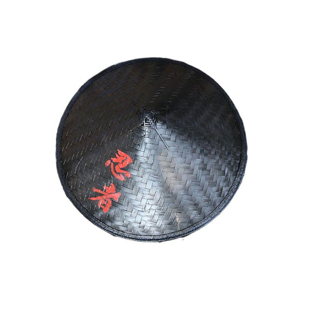 Cosplay Hats Bucket Hats Tourism Rain Caps Bamboo Rattan Hats Men Fisherman Hats Ninja Cosplay Hats
