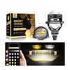 APP Control 3-inch Lens BILED Projector LED Bifocal Lens H4 H7 H11 Universal Three Colors