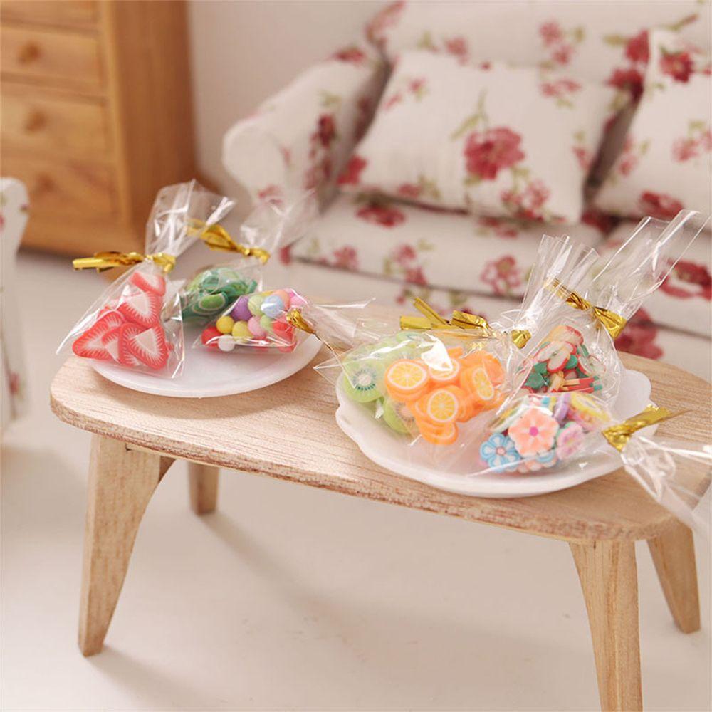 DIY Dollhouse Accessories Miniature Food Dolls Snack Miniature Furniture Doll Supplies Mini Candy