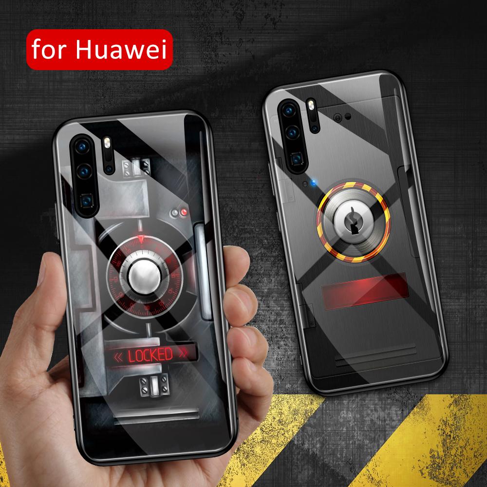 Для huawei p20 lite Чехол Стеклянная задняя крышка с заблокированным изображением Чехол P30 pro для Huawei P9 P10 Plus P20 P30 Pro P20 P30 lite чехол