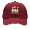 Vintage Birth Year Original Parts De Hip Hop hat Fashion Outdoor Sports Sandwich Baseball Cap