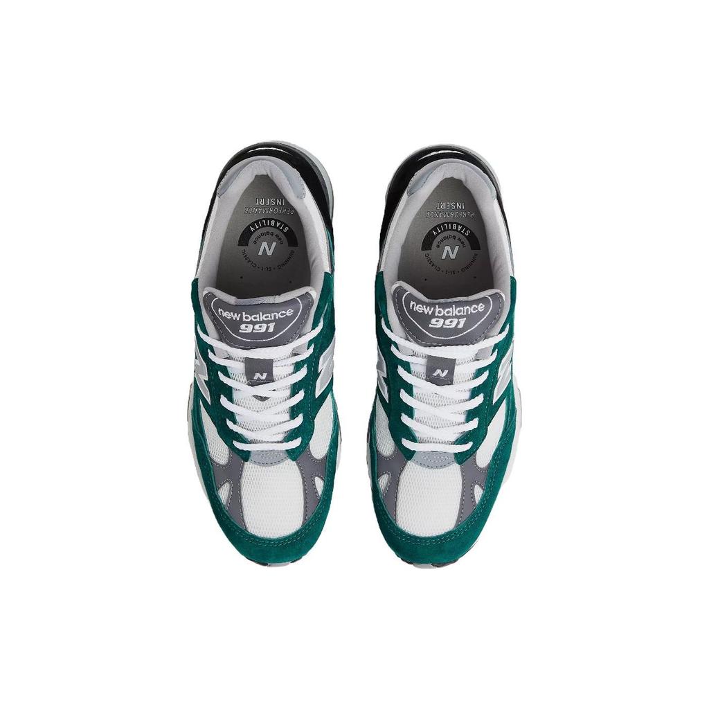 New Balance Мужские кроссовки 991 Made in England Pacific Green Alloy M991TLK