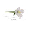 Mini Glass Flower Gifts Collectible Decorative Decor Artificial Flower Floral Figurine Home Room Party Mother's Day Wedding