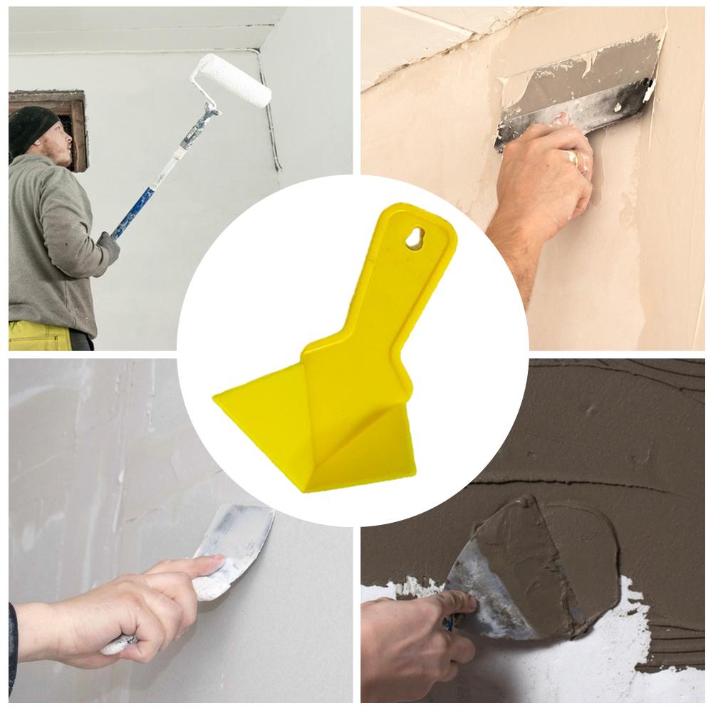 2-10Pcs Drywall Corner Scraper Putty Finisher Stucco Shovel Spatula Spade for Floor Wall Ceramic Tile Grout Construction Tools