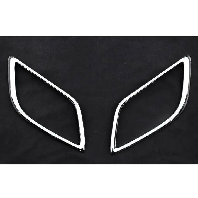 1 Pair Car Front Fog Lamp Light Molding Rings Trim Cover Car Accessories For Chevrolet Sail 3 LOVA RV Fog Lamp Frame Protection