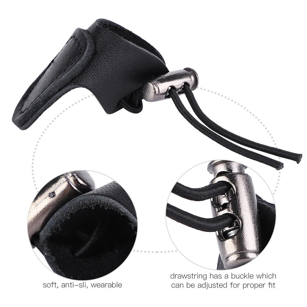 Archery Glove Hunting Thumb Finger Guard Arrow Shooting Protector for Compound & Reflex Bow