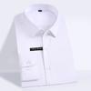 Soft Comfortable Long Sleeve Solid Formal Men Classic Social Shirts