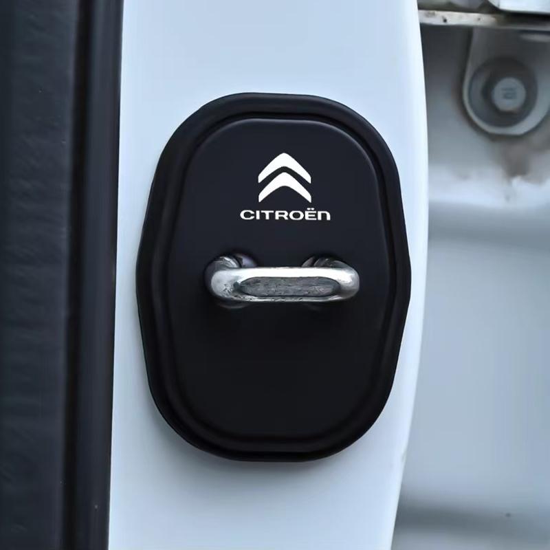 Car Door Lock Anti-collision Silicone Cover for Citroen C1 DS3 C2 C3 Vts C4 Saxo C4L C5 C6 C8 Xsara C3-XR Picasso Berlingo SEGA