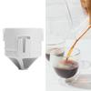 Foldable Coffee Filter Stainless Steel Foldable Coffee Filter Pour Over Coffee Dripper  Travel