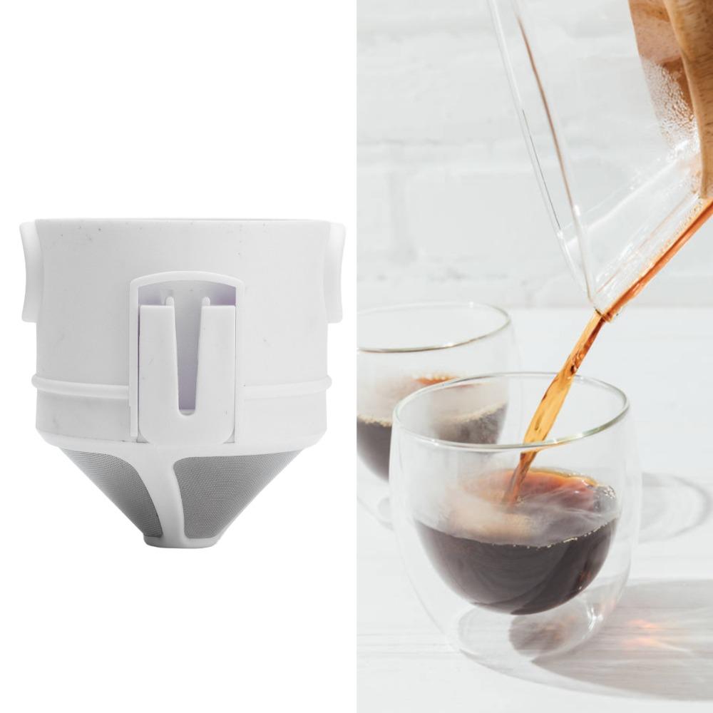 Foldable Coffee Filter Stainless Steel Foldable Coffee Filter Pour Over Coffee Dripper Travel