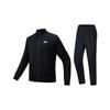 Autumn Outdoor Training Knitted Casual Sports Suit Men Suits Basic-Black 952617202-5