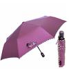 Parasol damski pełny automat fiolet metalic