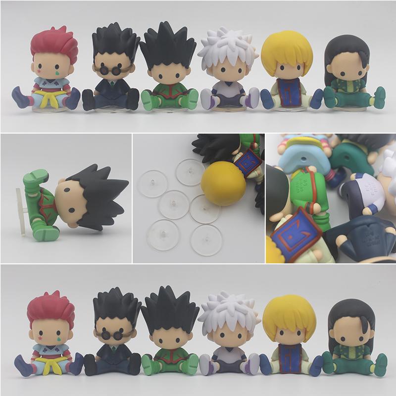 HUNTER X HUNTER Фигурка Гон Фриксс Киллуа Зольдик Курапика Хисока Иллуми Зольдик Фигурка Q Версии Модель Украшения Игрушки