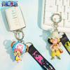 Кулон серии ONE PIECE, брелок-сюрприз, брелок с мультяшным анимационным персонажем Луффи, подвеска для рюкзака, ювелирное украшение