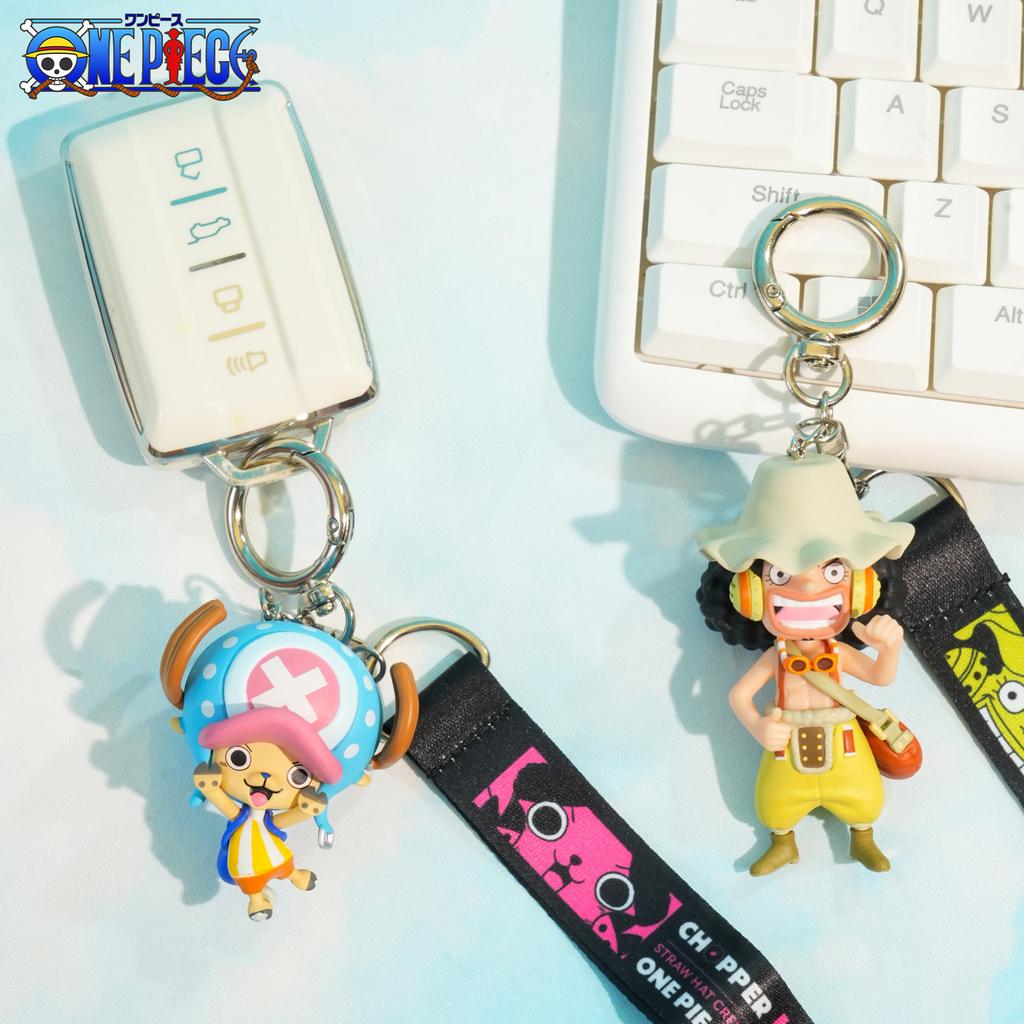 Кулон серии ONE PIECE, брелок-сюрприз, брелок с мультяшным анимационным персонажем Луффи, подвеска для рюкзака, ювелирное украшение