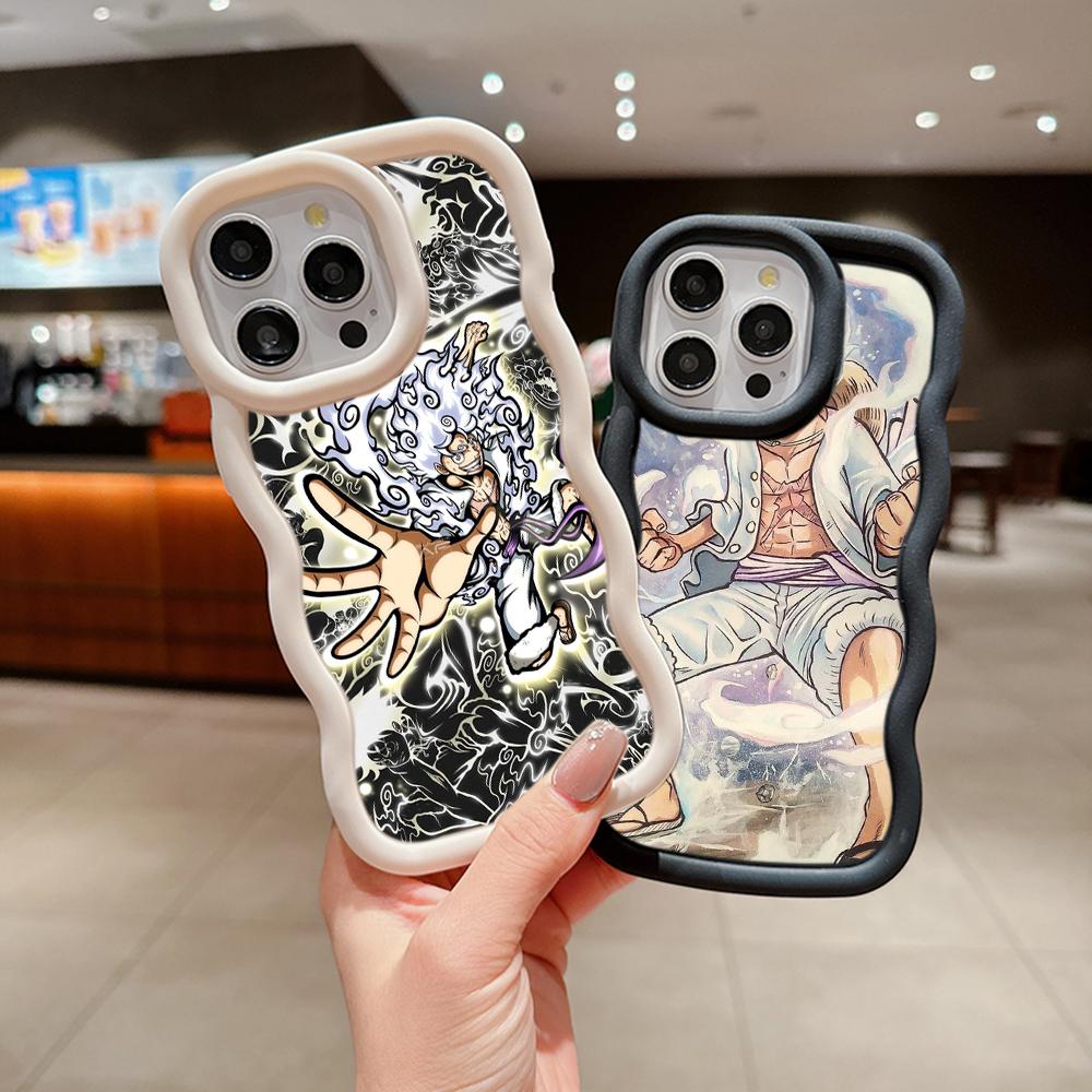 Ae92 One Piece Luffy Gear 5 Защитные чехлы для телефонов для iPhone 14 13 Pro Max 11 12 15 Plus XR Infinix Hot 40i Smart8 Tecno Big Wave Задняя крышка из ТПУ