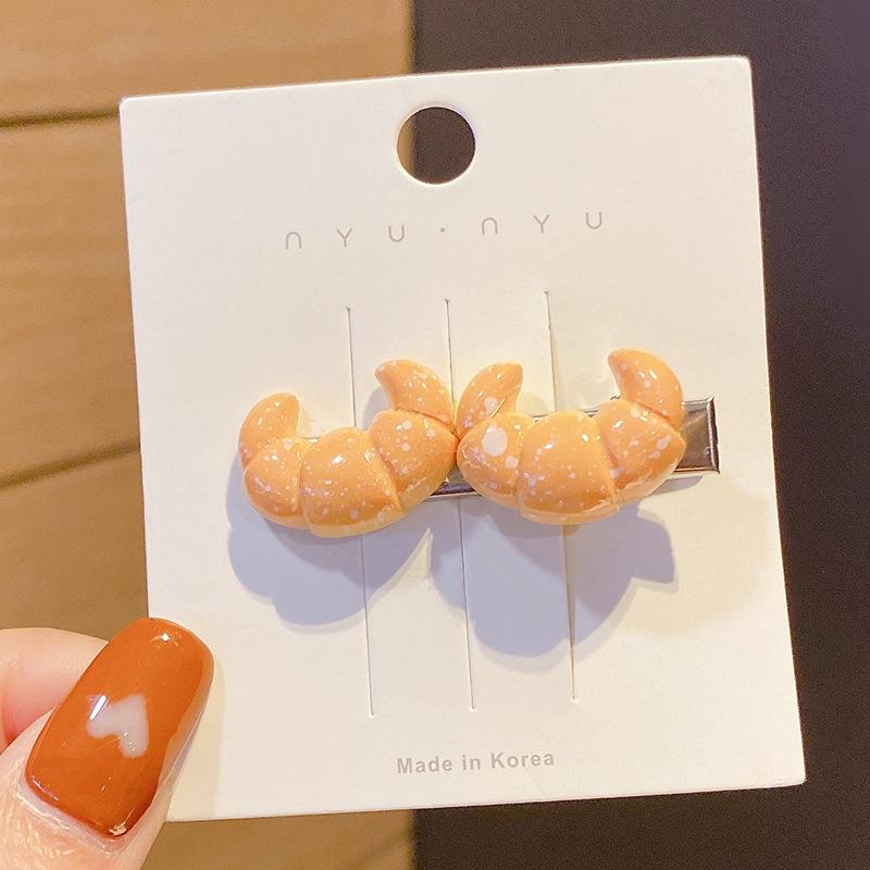 Детские Девочки Новинка Милые Заколки Для Волос Боковые Утиные Носы Креативные Имитация Еды BB Заколки Для Волос Детские Девочки Заколки Ювелирные Изделия