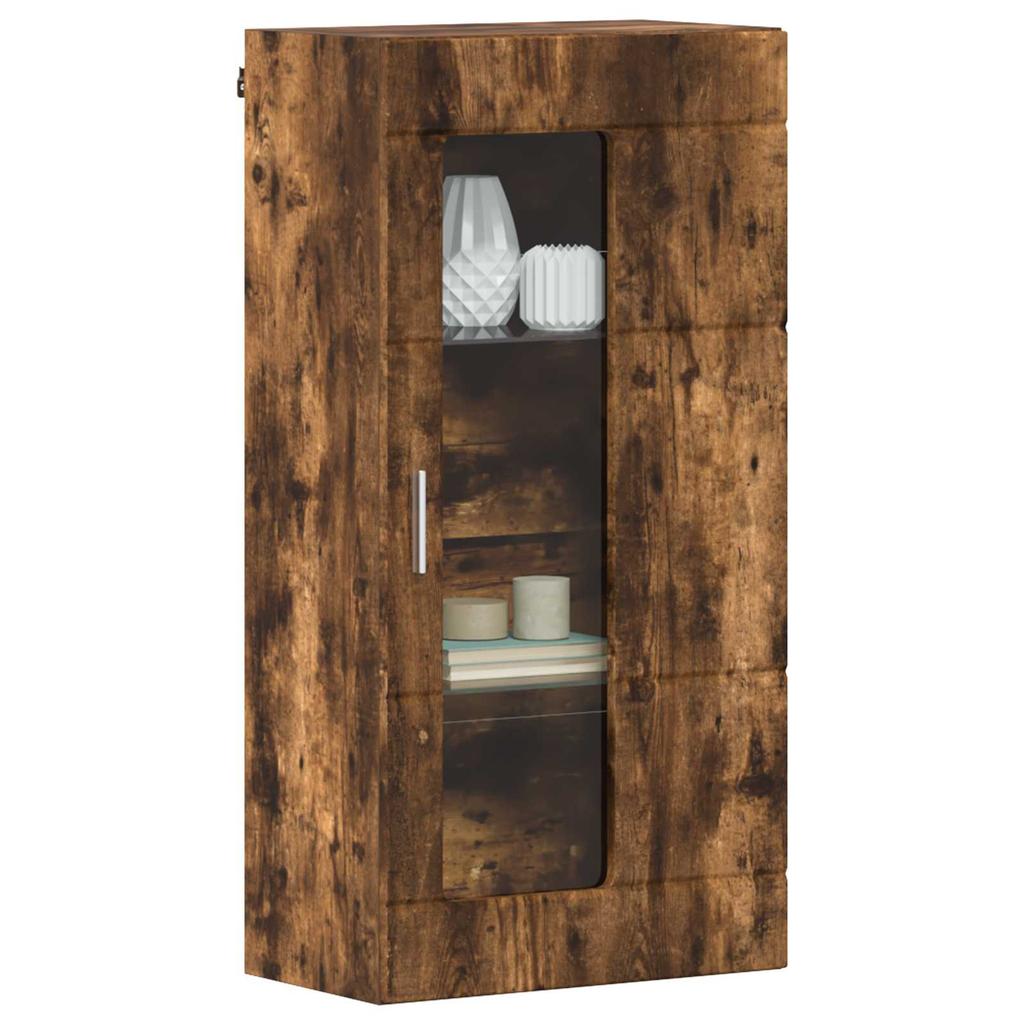 Wooden Cabinet Smoked Oak Wood based material