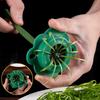 New Green Onion Slicer Shredder Plum Blossom Grater Green Onion Wire Drawing Kitchen Superfine Vegetable Shredder Kitchen Gadget