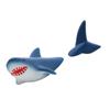 Marine Life Shark Dolphin Refrigerator Sticker 3D Three-Dimensional Personality Creative Design Message Sticky Note Decoration