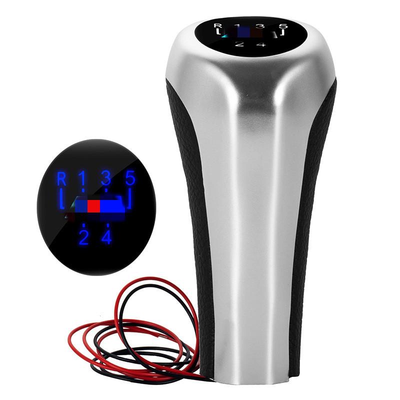 5 6 Speed Manual Gear Shift Knob LED with Backlight for BMW E46 E90 E91 E92 E36 E82 E87 E88 F30 X1 X3