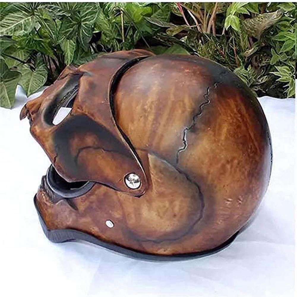 Чехол для шлема мотоцикла в виде скелета, ужасная крутая маска черепа, украшение для шлема в виде черепа