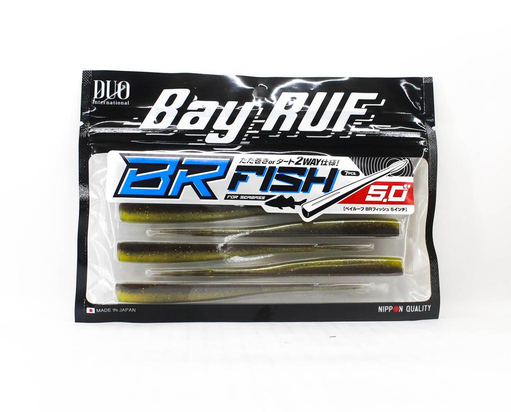 DUO Мягкая приманка Bay Ruf BR Fish 5 дюймов F107 (8721)