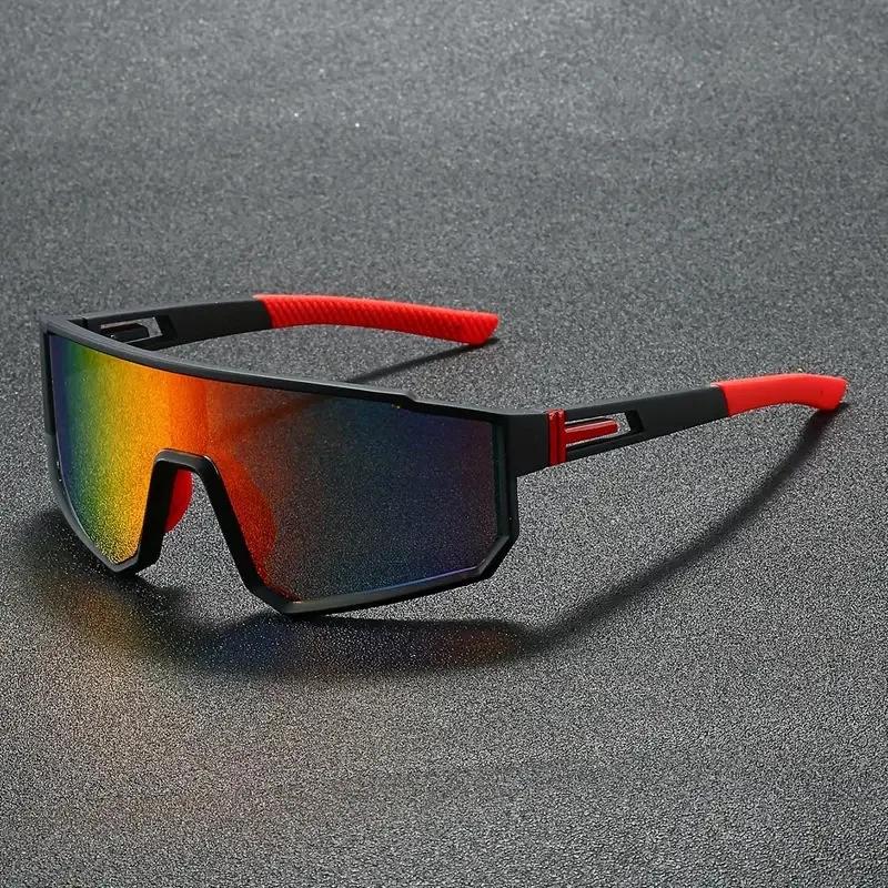 New Fashion Sports Sunglasses Unisex Uv400 Cycling Shades Fit For Running Hiking Windproof Eyeswear Outdoor Glasses